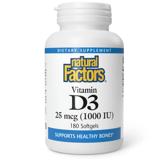 Vitamin D3 25 mcg (1,000 IU)