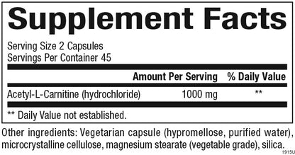 Acetyl-L-Carnitine for Natural Factors |variant|hi-res|1915U