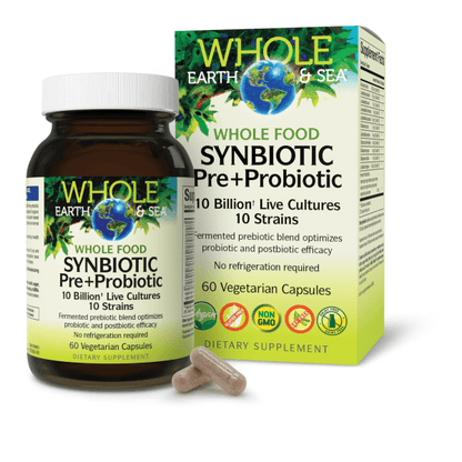 Whole Food Synbiotic Pre+Probiotic 10 Billion
