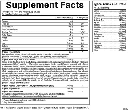 Organic Protein & Greens for Whole Earth & Sea® |variant|hi-res|35535U