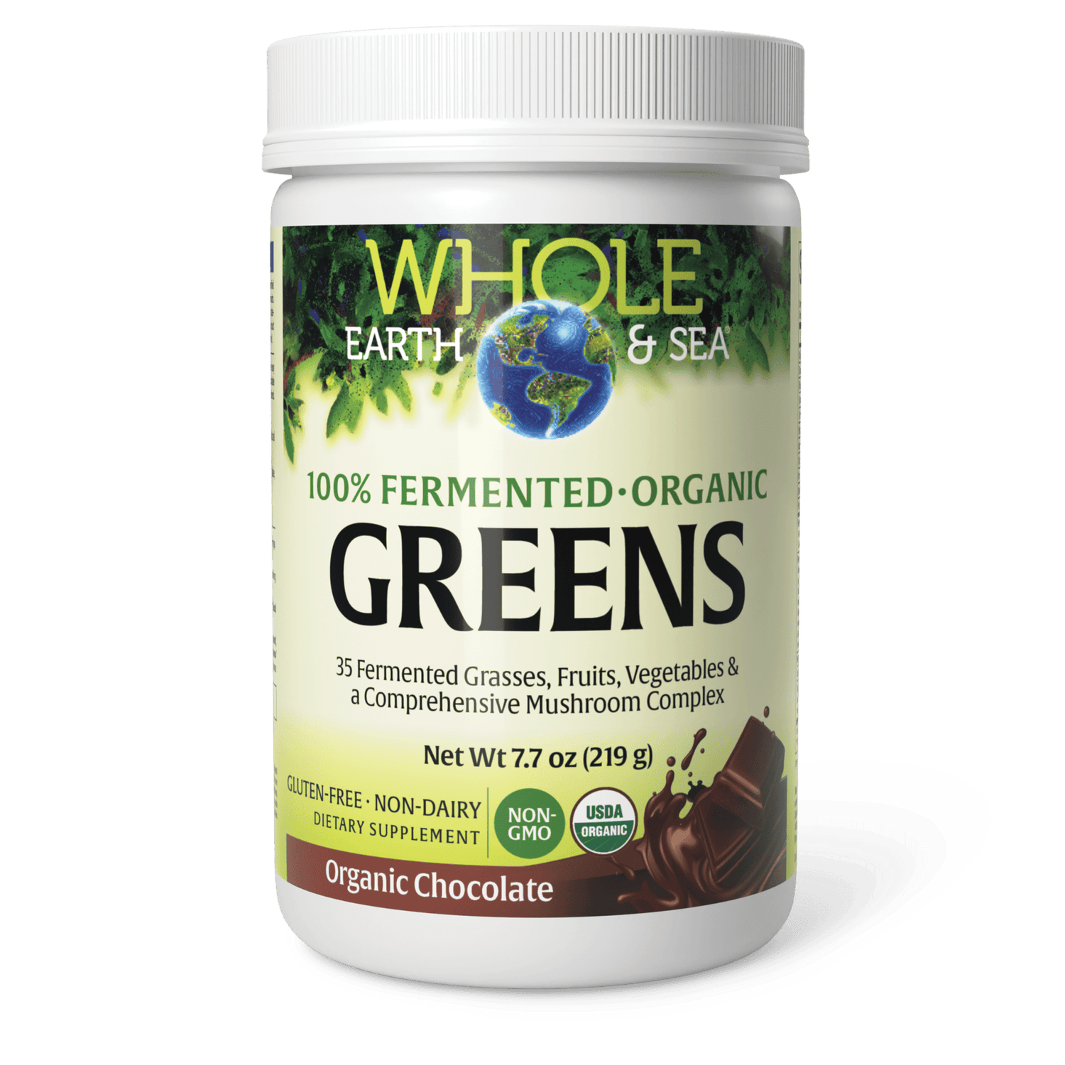100% Fermented Organic Greens Chocolate|variant|hi-res|35548U