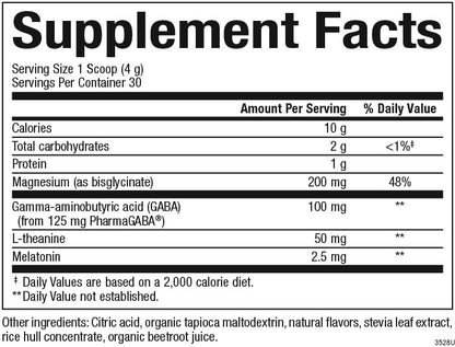 Stress-Relax Nighttime Magnesium Bisglycinate for Natural Factors |variant|hi-res|3528U