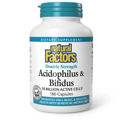 Acidophilus & Bifidus Double Strength for Natural Factors |variant|hi-res|1806U