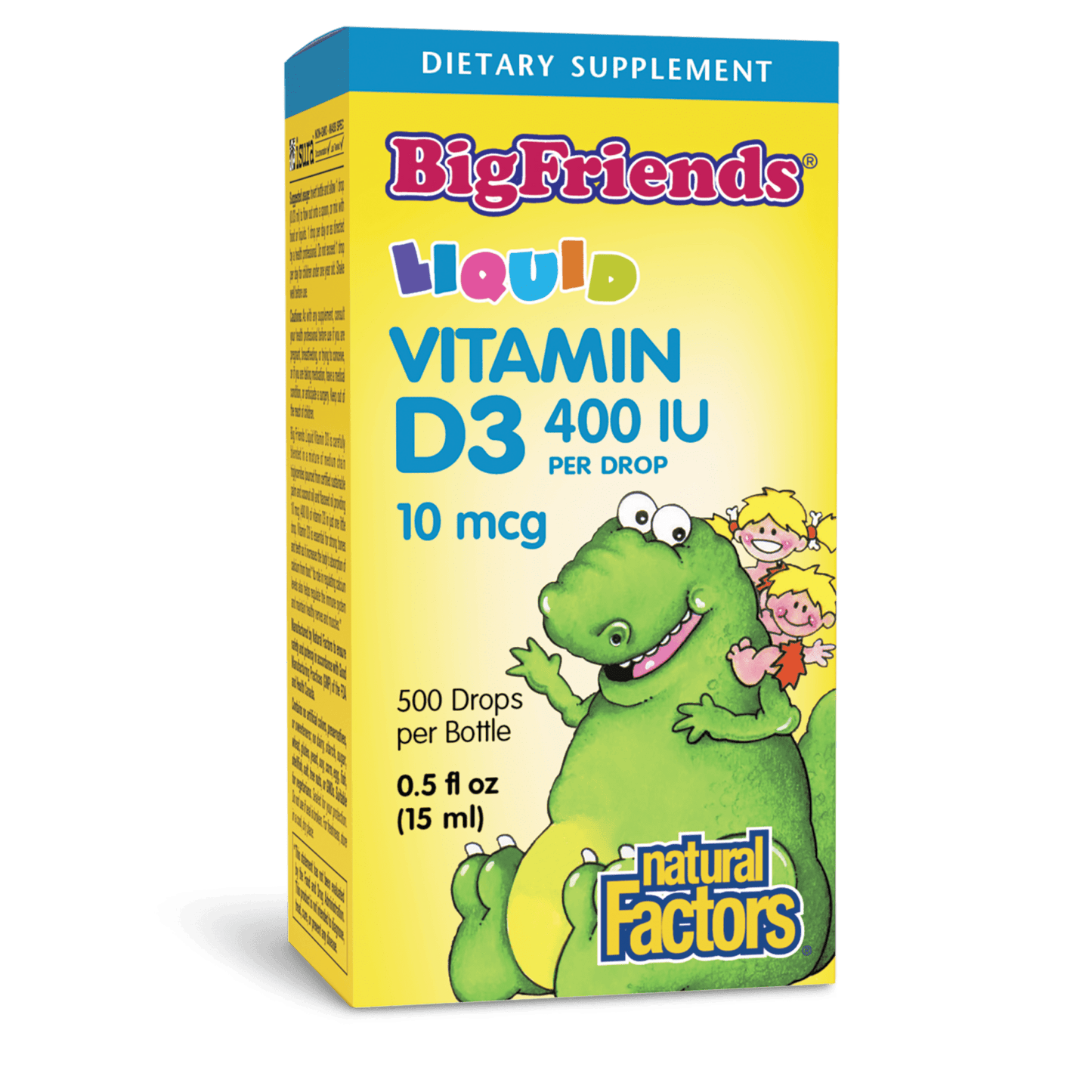 Vitamin D3 Drops for Kids for Natural Factors |variant|hi-res|1545U