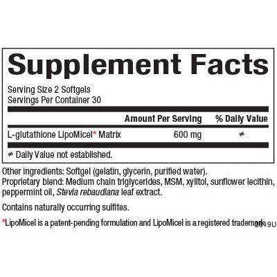 Glutathione LipoMicel Matrix 300 mg for Natural Factors |variant|hi-res|2819U