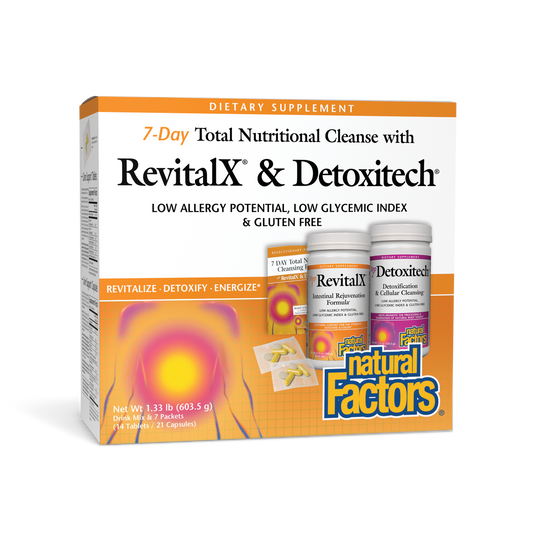 RevitalX® & Detoxitech® 7 Day Total Nutritional Cleansing Program|variant|hi-res|7155U