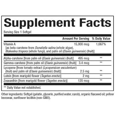 BetaCareAll® Mixed Carotenoid Complex for Natural Factors |variant|hi-res|1014U