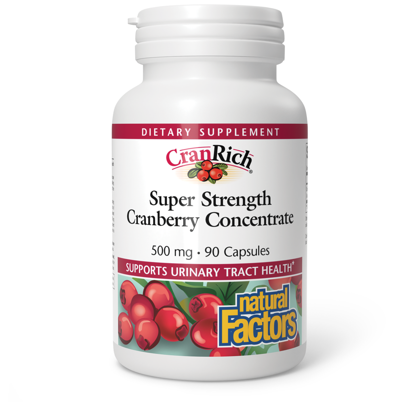 Super Strength Cranberry Concentrate 500 mg for Natural Factors |variant|hi-res|4512U