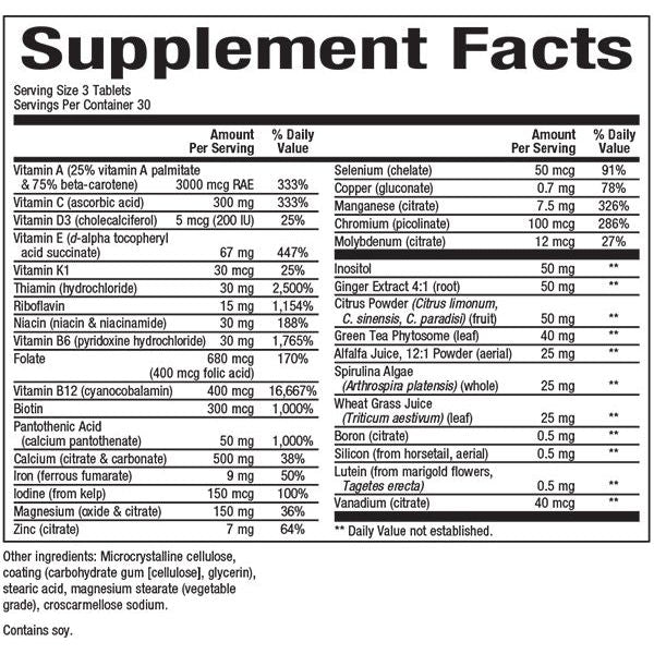 MultiStart® Women's Regular Formula for Natural Factors |variant|hi-res|1580U