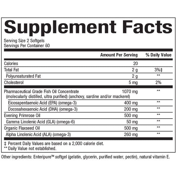 RxOmega-3 Fish Oil, Evening Primrose, and Flaxseed Enteripure® for WomenSense® |variant|hi-res|4913U