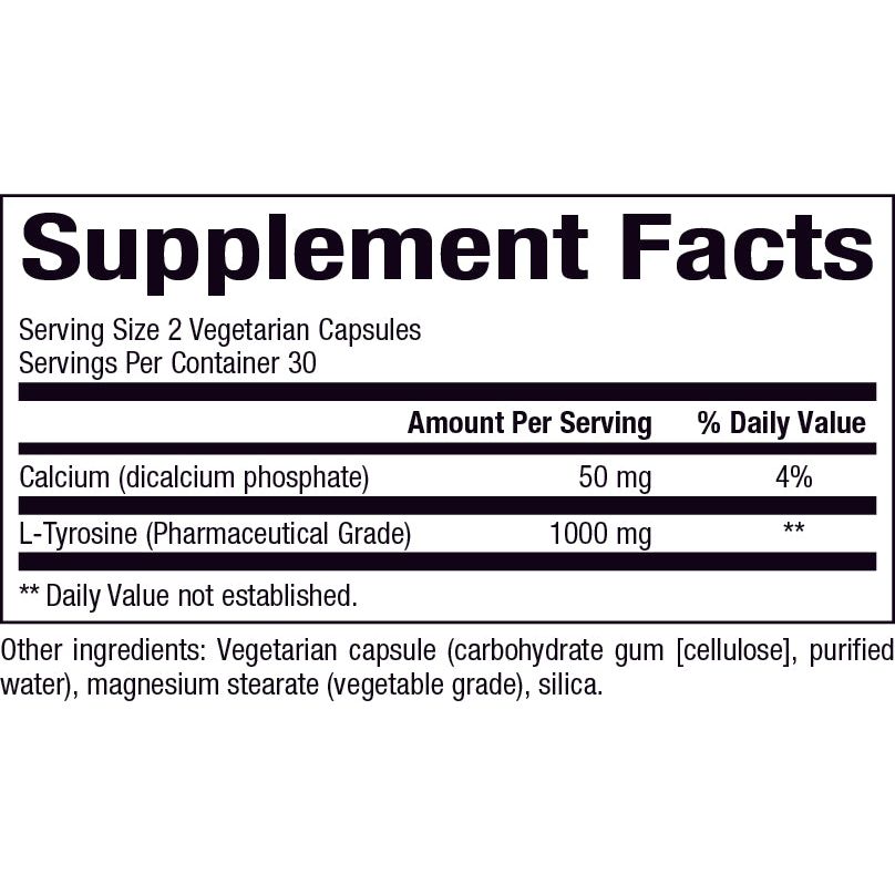 L-Tyrosine for Natural Factors |variant|hi-res|2803U