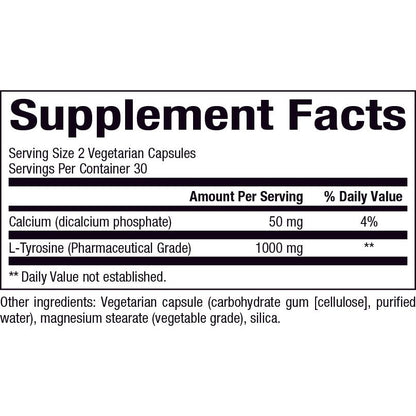 L-Tyrosine for Natural Factors |variant|hi-res|2803U