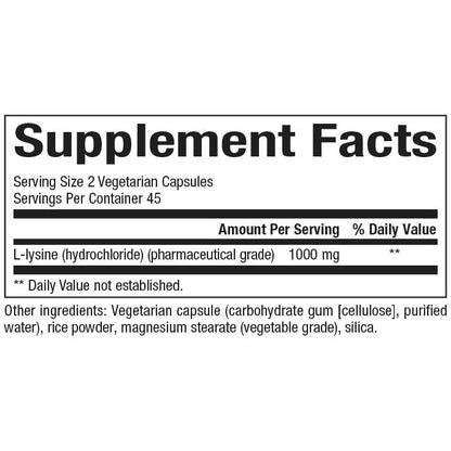 L-Lysine for Natural Factors |variant|hi-res|2823U