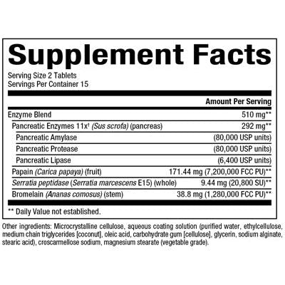 Zymactive® Double Strength Proteolytic Enzymes for Natural Factors |variant|hi-res|1752U