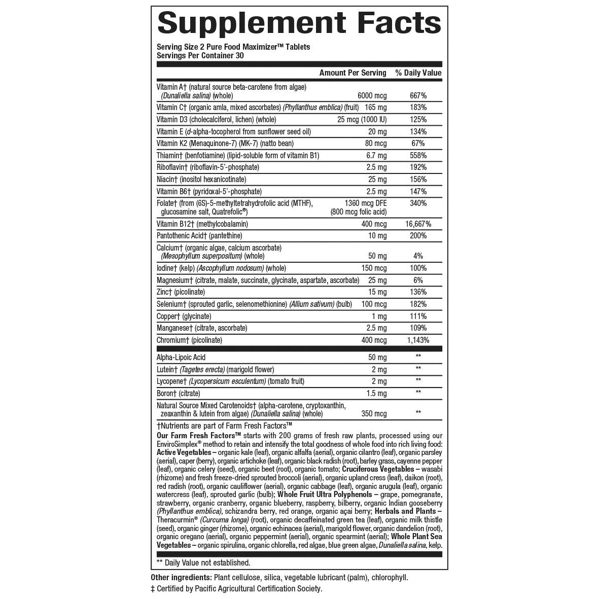 Women's 50+ Multivitamin & Mineral for Whole Earth & Sea® |variant|hi-res|35501U