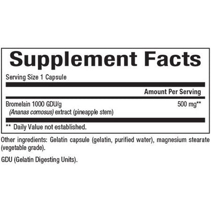 Bromelain for Natural Factors |variant|hi-res|1735U