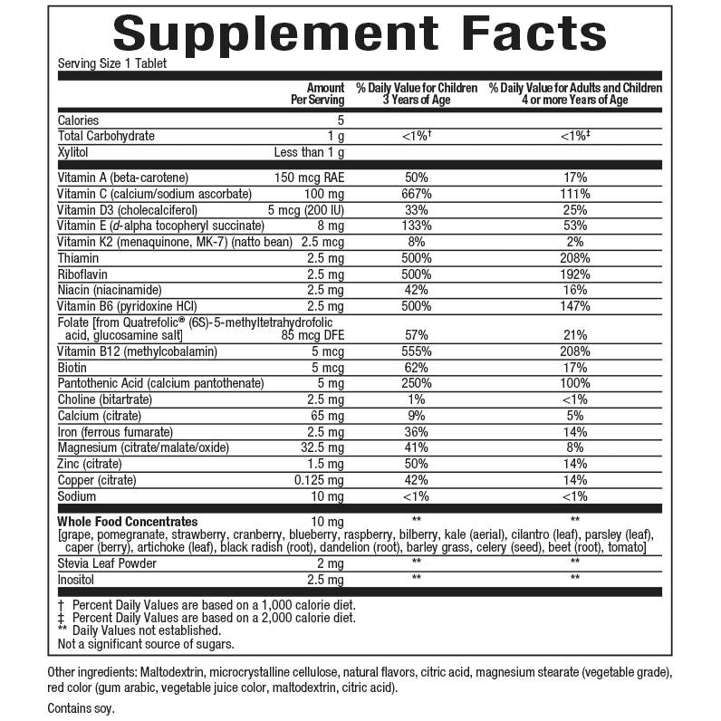 Multi-Vitamin & Minerals Chewable for Natural Factors |variant|hi-res|1549U