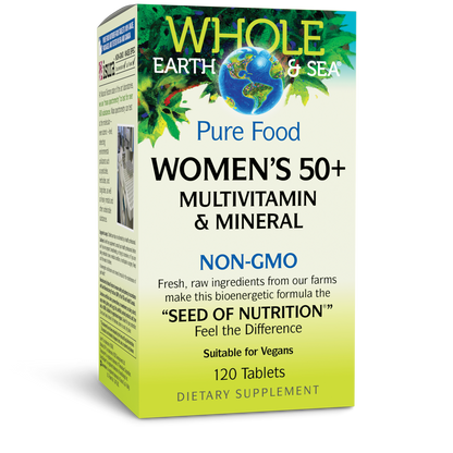 Women's 50+ Multivitamin & Mineral for Whole Earth & Sea® |variant|hi-res|35519U