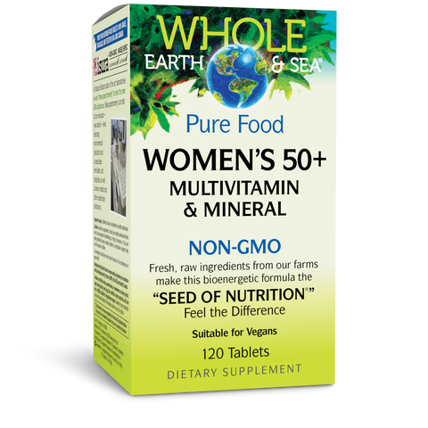 Women's 50+ Multivitamin & Mineral for Whole Earth & Sea® |variant|hi-res|35519U