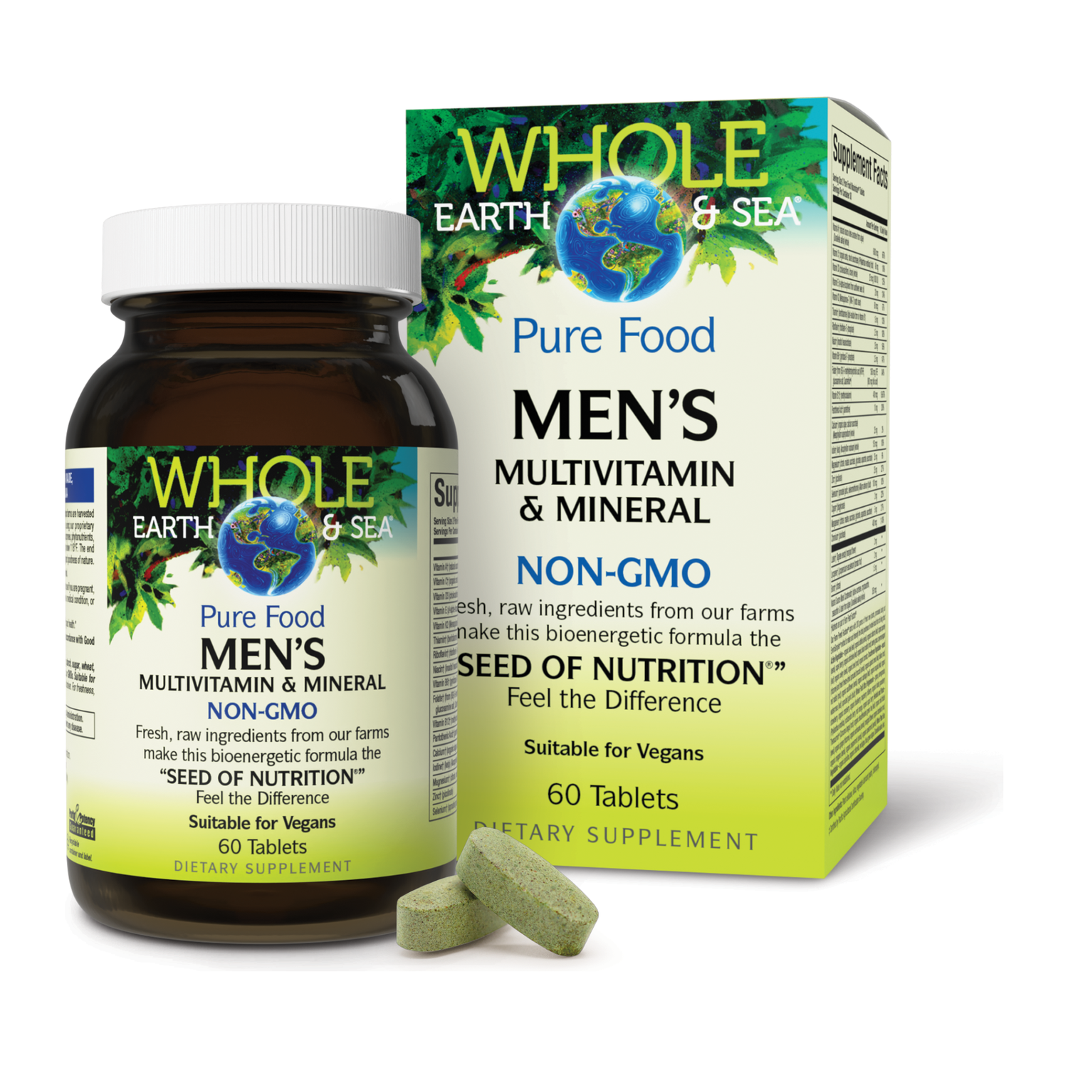 Men's Multivitamin & Mineral for Whole Earth & Sea® |variant|hi-res|35504U