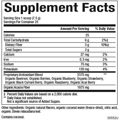 Beets & Berries Antioxidant Boost for Whole Earth & Sea® |variant|hi-res|35552U