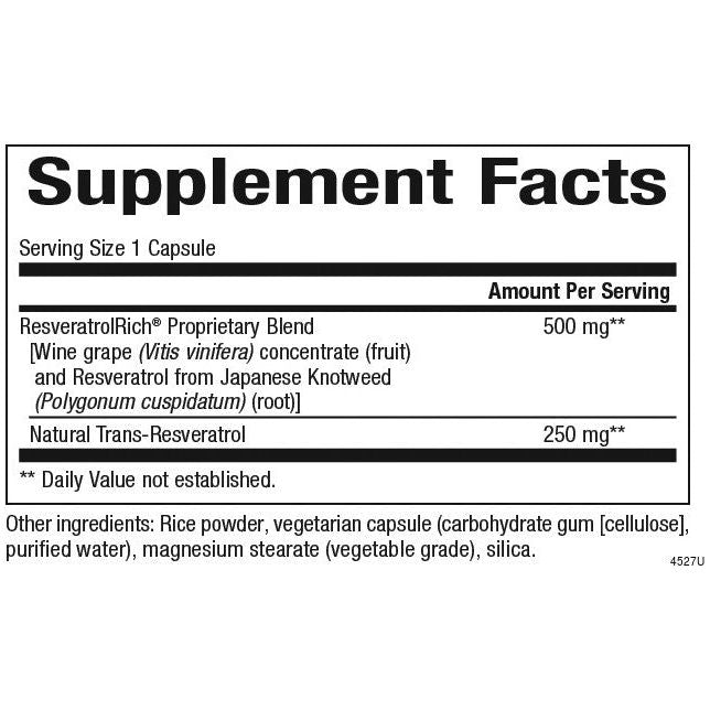 ResveratrolRich® Super Strength for Natural Factors |variant|hi-res|4527U