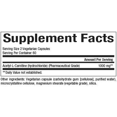 Acetyl-L-Carnitine for Natural Factors |variant|hi-res|2806U