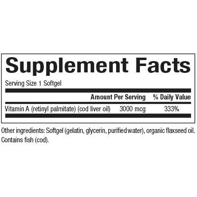 Vitamin A for Natural Factors |variant|hi-res|1041U