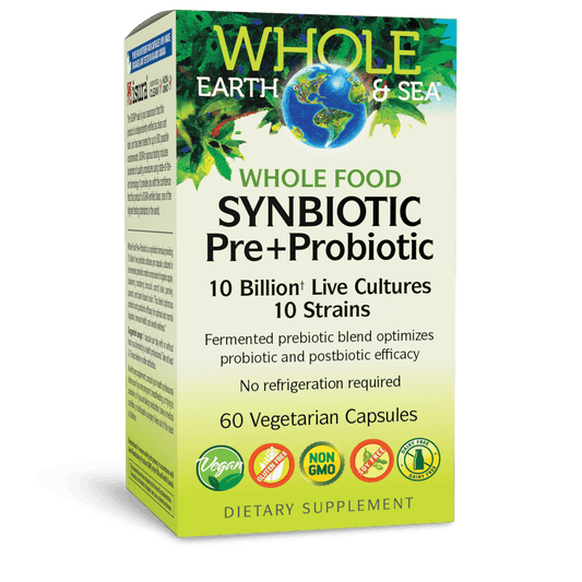 Whole Food Synbiotic Pre+Probiotic 10 Billion