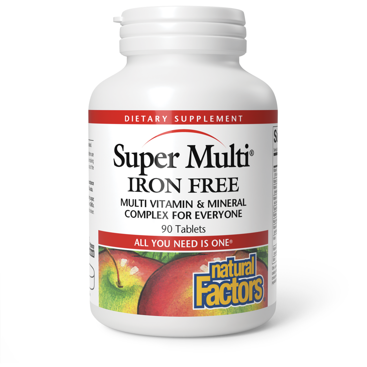 Super Multi® Iron Free for Natural Factors |variant|hi-res|1508U