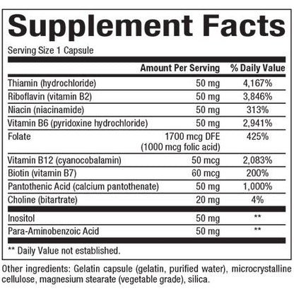 Hi Potency B Complex for Natural Factors |variant|hi-res|1121U