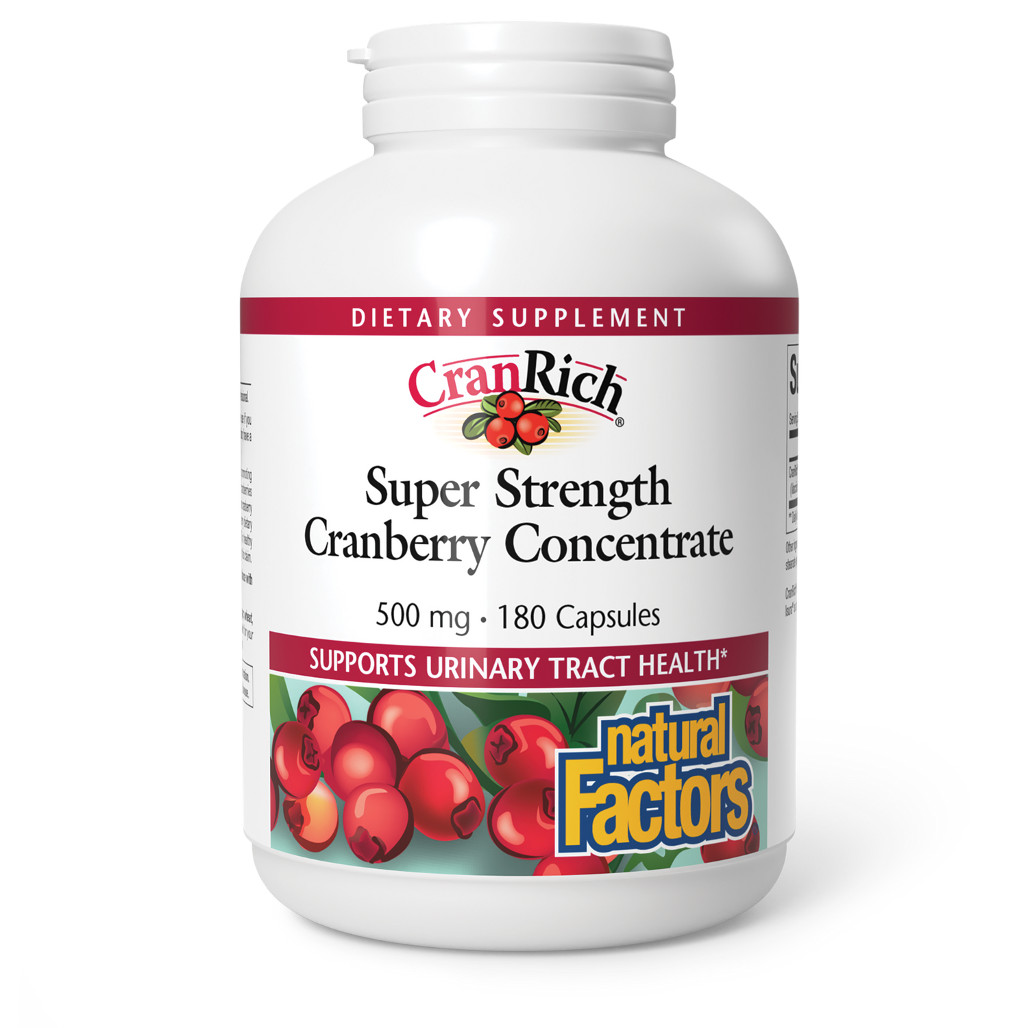 Super Strength Cranberry Concentrate 500 mg for Natural Factors |variant|hi-res|4513U