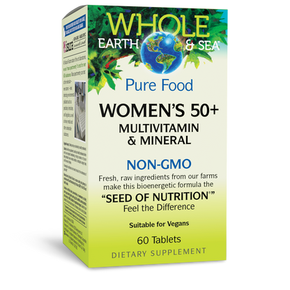 Women's 50+ Multivitamin & Mineral for Whole Earth & Sea® |variant|hi-res|35501U